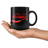 Enjoy Cocaine Parody Mug - Funny Offensive Vulgar Drugs 420 Joke Coffee Cup - Luxurious Inspirations