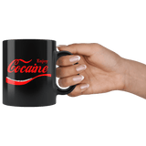Enjoy Cocaine Parody Mug - Funny Offensive Vulgar Drugs 420 Joke Coffee Cup - Luxurious Inspirations