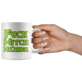 Fuck Mitch McConnell You Turtle Looking Jerk Mug Funny Offensive Rude Coffee Cup - Binge Prints