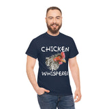 Chicken Whisper Funny Farmer High Quality Tee