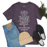 Arise Sir Orc DND Monster Canvas High Quality Tee