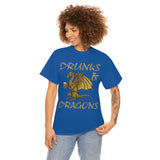 Drunks and Dragons High Quality Tee