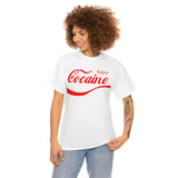 Enjoy Cocaine Parody High Quality Tee