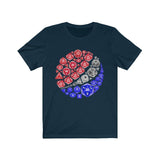 Crit Cola DND Dice Art Parody T-Shirt - Funny Dungeons Soft Drink RPG D20 Critical High Quality Shirt - Luxurious Inspirations