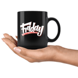 Friday My Second Favorite F Word Mug - Funny Work School Offensive Adult Joke Coffee Cup - Luxurious Inspirations