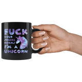 Fuck Your Social Norms I'm A Unicorn Funny Offensive Vulgar Magical as Fuck Coffee Cup Mug - Luxurious Inspirations