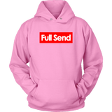 Full Send No Half Send Hoodie Shirt - Funny University Parody For The Boys Christmas Gift T-Shirt - Luxurious Inspirations