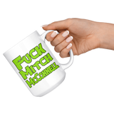 Fuck Mitch McConnell You Turtle Looking Jerk Mug Funny Offensive Rude Coffee Cup - Binge Prints