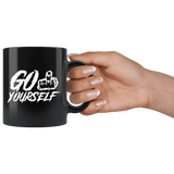 Go Fuck Yourself F Vulgar Middle Finger Offensive Mug - Rude Flipped Off Coffee Cup - Luxurious Inspirations