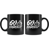 Go Fuck Yourself F Vulgar Middle Finger Offensive Mug - Rude Flipped Off Coffee Cup - Luxurious Inspirations