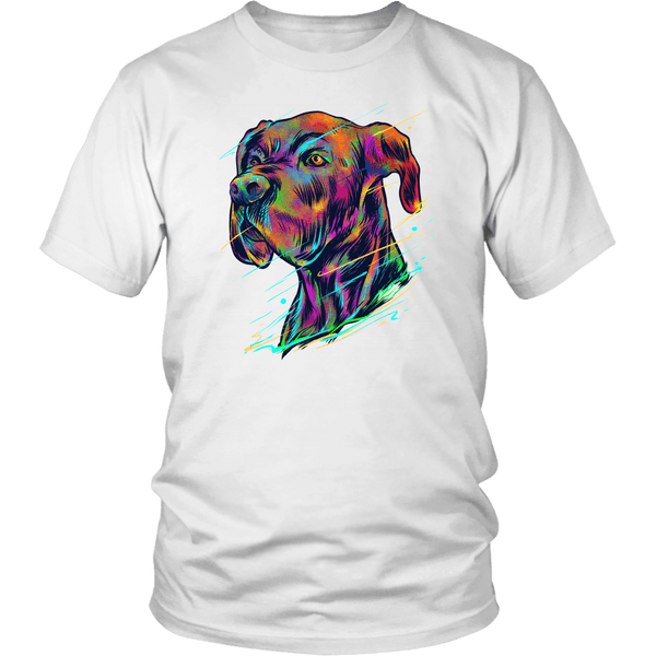 Great Dane Art Lover T-Shirt - Luxurious Inspirations