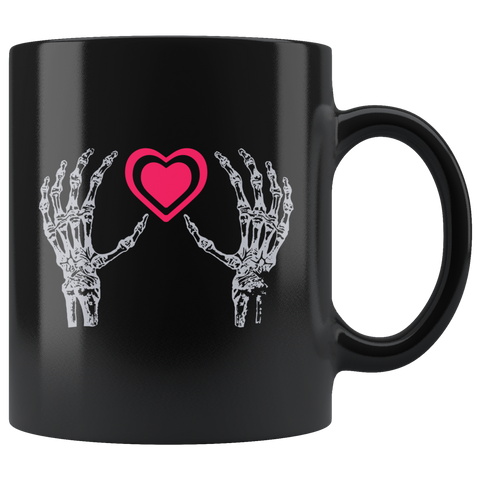 Skeleton Hands Happy Halloween Witches Ghost Costumes Children Candy Trick or Treat Makeup Mug Coffee Cup - Luxurious Inspirations