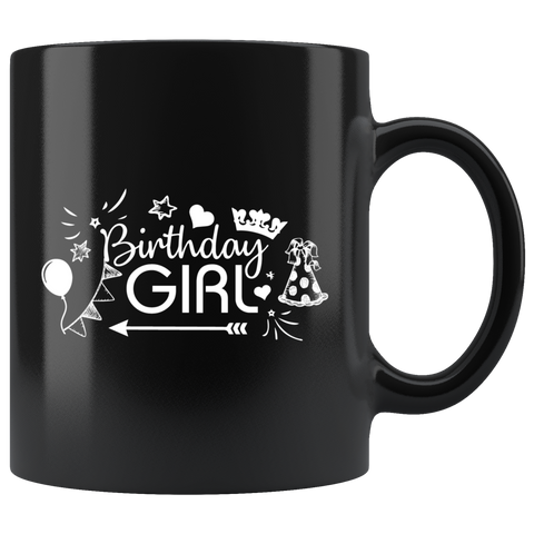 Birthday girl party special day coffee cup mug - Luxurious Inspirations