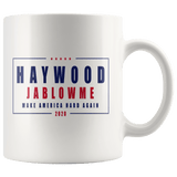 Haywood Jablowme Mug - Funny Offensive Vulgar Rude Blow Me Trump Elections Parody Coffee Cup - Luxurious Inspirations