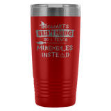 Hogwarts Wasn't Hiring So I Teach Muggles Instead 20 Ounce Oz Travel Mug Tumbler Funny Teacher Magical Shirt - Luxurious Inspirations