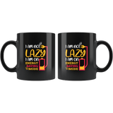 I Am Not Lazy On Energy Saving Mode Mug Funny IT Phone Charger Battery Geek Coffee Cup - Luxurious Inspirations