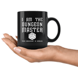 I Am The Dungeon Master Your Argument Is Invalid Funny DND RPG Tabletop Mug - Fun DM Coffee Cup - Luxurious Inspirations
