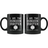 I Am The Dungeon Master Your Argument Is Invalid Funny DND RPG Tabletop Mug - Fun DM Coffee Cup - Luxurious Inspirations