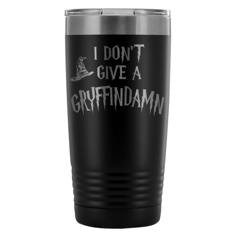 I Don't Give A Gryffindamn Engraved 20oz Tumbler Cup - Funny Offensive Parody Beer Wine Mug - Luxurious Inspirations