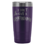 I Don't Give A Gryffindamn Engraved 20oz Tumbler Cup - Funny Offensive Parody Beer Wine Mug - Luxurious Inspirations