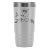 I Don't Give A Gryffindamn Engraved 20oz Tumbler Cup - Funny Offensive Parody Beer Wine Mug - Luxurious Inspirations