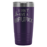 I Don't Give A Hufflefuck Engraved 20oz Tumbler Cup - Funny Offensive Parody Beer Wine Mug - Luxurious Inspirations