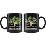 I Met My Wife On Ancestry.com Mug - Funny Offensive Adult Humor Coffee Cup - Luxurious Inspirations