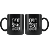 I Put The Sexy In Dyslexia Mug - Funny Dyslexic School Humor Writing Coffee Cup - Luxurious Inspirations