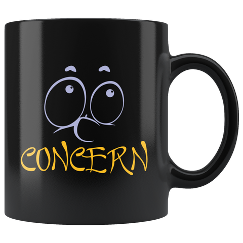Concern Worry Coffee Cup Mug - Luxurious Inspirations
