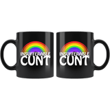Insufferable Cunt Mug - Funny Offensive Rainbow Rude Crude Vulgar Gag Gift Coffee Cup - Luxurious Inspirations