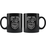 Sorry This Beard Is Taken Mug - Funny Men Father Husband Boyfriend Bearded Coffee Cup - Luxurious Inspirations