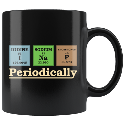 I NA P Periodically Funny Coffee Cup Mug - Luxurious Inspirations