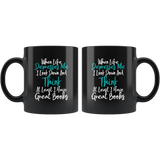 When Life Depresses Me I look Down And Think At Least I Have Great Boobs Coffee Cup Mug - Luxurious Inspirations