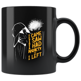 I came I saw I had anxiety so I left mental illness alone frighten lost coffee cup mug - Luxurious Inspirations