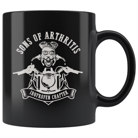 Sons of arthritis ibuprofen chapter bike group drugs gang loyalty coffee cup mug - Luxurious Inspirations