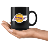 Lebron Los Angeles Mug - Fan Parody Art Coffee Cup - Luxurious Inspirations
