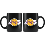 Lebron Los Angeles Mug - Fan Parody Art Coffee Cup - Luxurious Inspirations