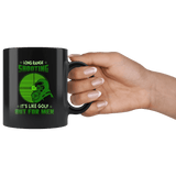 Long Range Shooting It's Like Golf But For Men Mug - Luxurious Inspirations