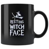 Resting Witch Face Ghost Witch Halloween Costumes Children Candy Trick or Treat Makeup Mug Coffee Cup - Luxurious Inspirations