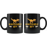 Mamasaurus Rex Mug - Funny T-Rex Mother's Day Bear Coffee Cup - Luxurious Inspirations