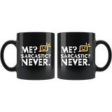 Me Sarcastic Never Funny Sarcasm Coffee Cup Mug - Luxurious Inspirations