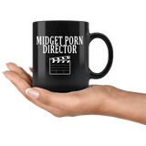 Midget Porn Director Mug - Funny Adult Humor Offensive Vulgar Sex Coffee Cup - Luxurious Inspirations