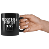 Midget Porn Director Mug - Funny Adult Humor Offensive Vulgar Sex Coffee Cup - Luxurious Inspirations