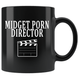 Midget Porn Director Mug - Funny Adult Humor Offensive Vulgar Sex Coffee Cup - Luxurious Inspirations