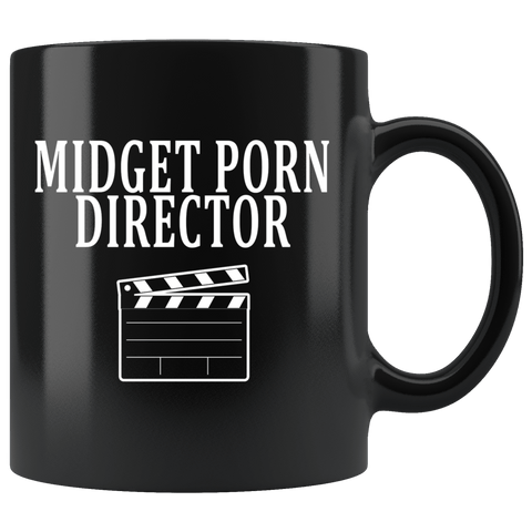 Midget Porn Director Mug - Funny Adult Humor Offensive Vulgar Sex Coffee Cup - Luxurious Inspirations