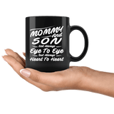 Mommy And Son Always Heart To Heart Mug - Sweet Mother's Day Mom Mama Mere boy Coffee Cup - Luxurious Inspirations