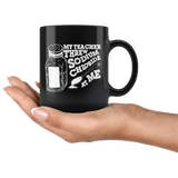 My Teacher Threw Sodium Chloride At Me Coffee Cup Mug - Luxurious Inspirations