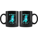 My Patronus Is A Cat Mug - Funny Wizard Parody Kitten Animal Lover Coffee Cup - Luxurious Inspirations