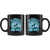 My Patronus Is A Dire Wolf Mug - Funny Wizard Direwolf Lover Coffee Cup - Luxurious Inspirations