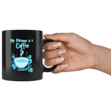 My Patronus Is Coffee Mug - Funny Wizard Parody Coffee Cup - Luxurious Inspirations